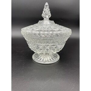 Anchor Hocking Wexford Candy Dish With Lid